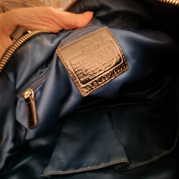 Like New Coach Dotted Madison 2Way Shoulder Bag c - Picture 14 of 16